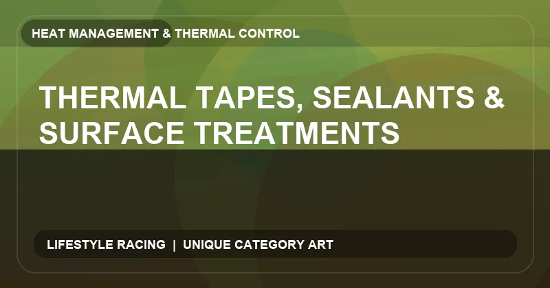 Thermal Tapes, Sealants & Surface Treatments